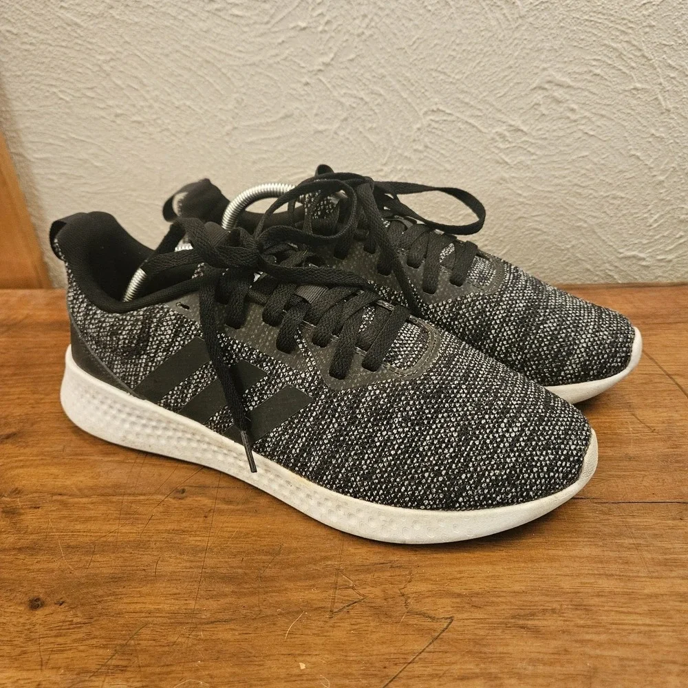 Adidas Puremotion Men's Running Shoes Cloud foam‎ Comfort Black Grey Size 10